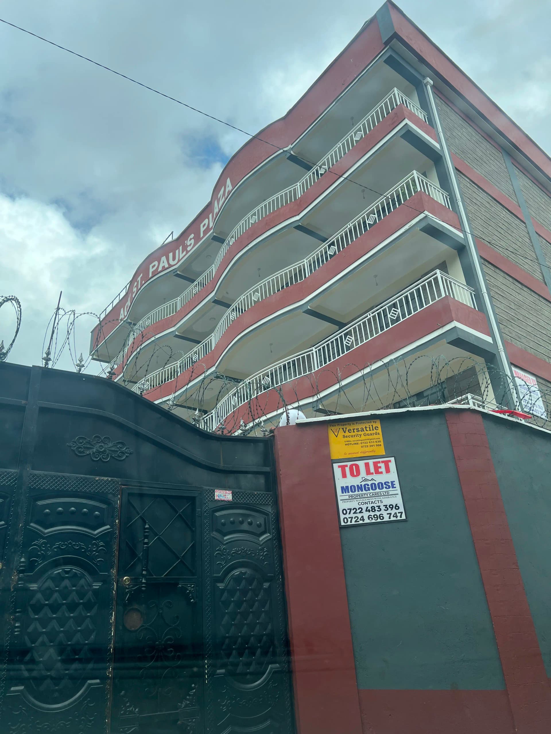 Modern 2 Bedroom Ensuite Apartment for Rent in Nyathuna, Kabete – ACK St. Paul's Plaza